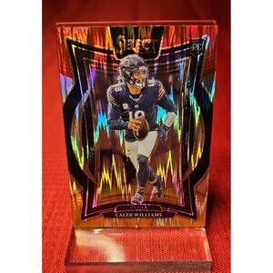 2024 Panini Select  Concourse Caleb Williams #25  Shock Prizm (RC) Chicago Bears